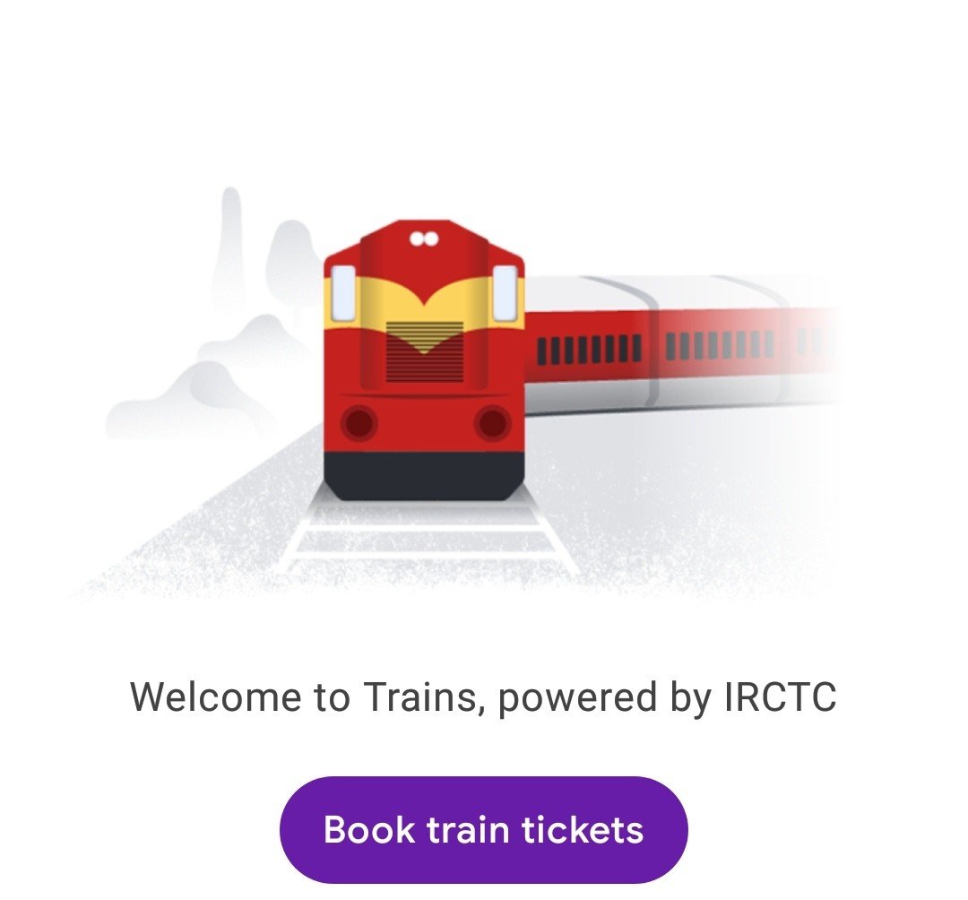 Book Train Ticket through Google Pay Tech Treasure