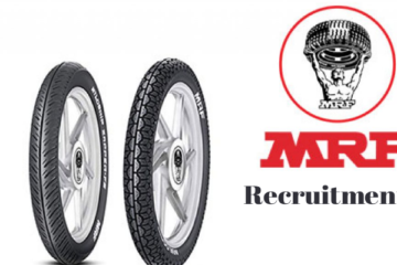 MRF Tyres Campus Recruitment – 2021