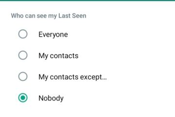 WhatsApp added option to hide ‘Last Seen’ status from specific contacts
