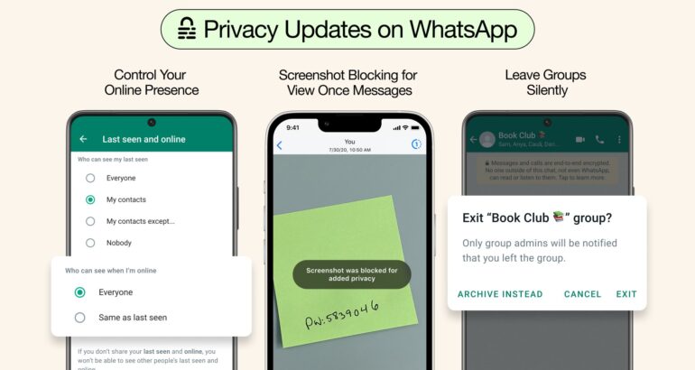 New Privacy Feature from WhatsApp, More Protection, More Control